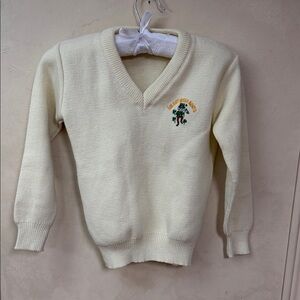 Vintage Blarney Castle I’ve got Irish Roots St Patrick’s day v neck sweater